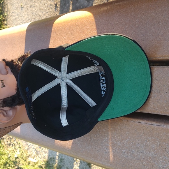 Polo Ralph Lauren Men’s NEW YORK 711 Fitted Baseball Hat  Cap Black, Size L - Picture 7 of 9